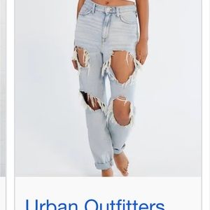 ripped BDG jeans